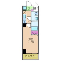 ルミエール清水谷の物件間取画像